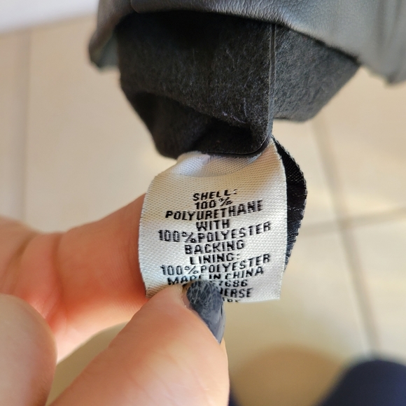 NWT MISS SELFIS Faux Leather Corset Top Mini Dress - Picture 9 of 10